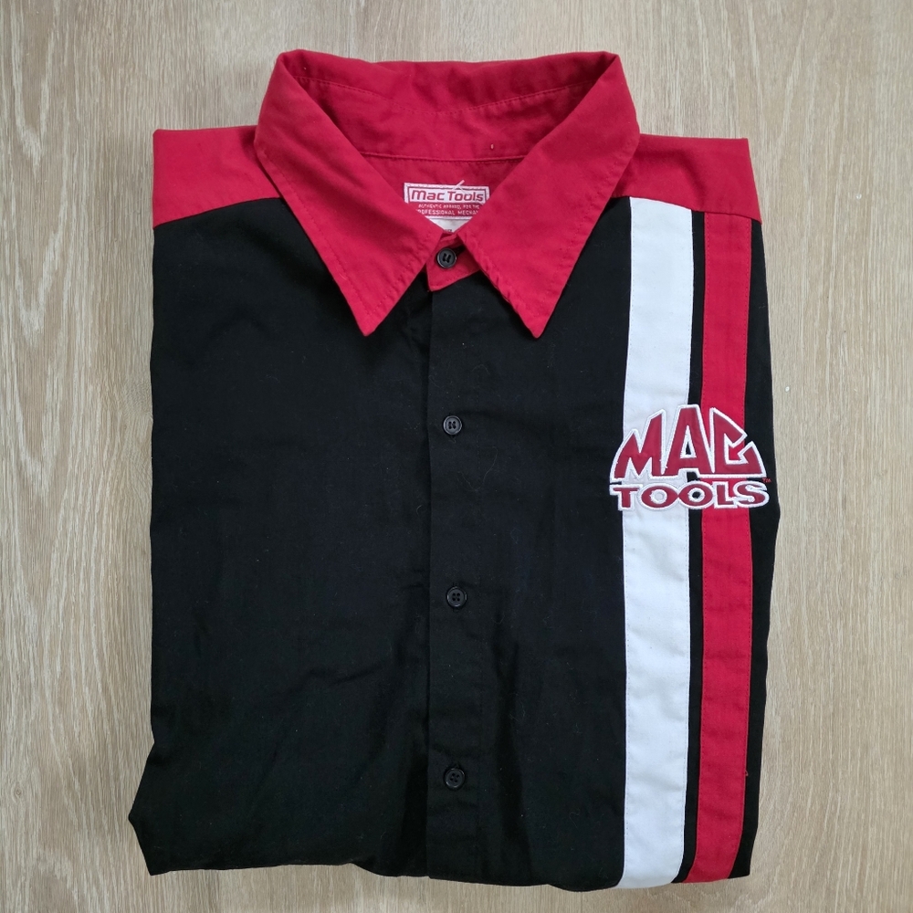Mac Tools Button Up Shirt XL